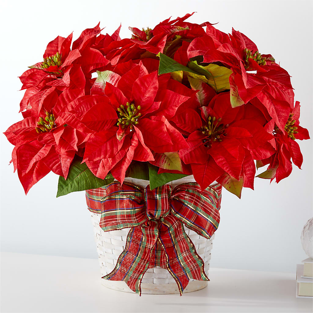 Happiest Holidays Poinsettia – MAGGIE'S FLORIST AND GIFTS, Decatur AL