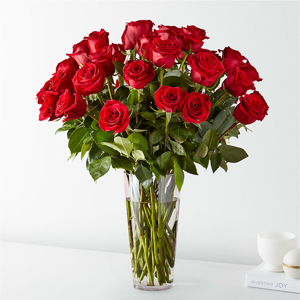 Long Stem Red Rose Bouquet – MAGGIE'S FLORIST AND GIFTS, Decatur AL