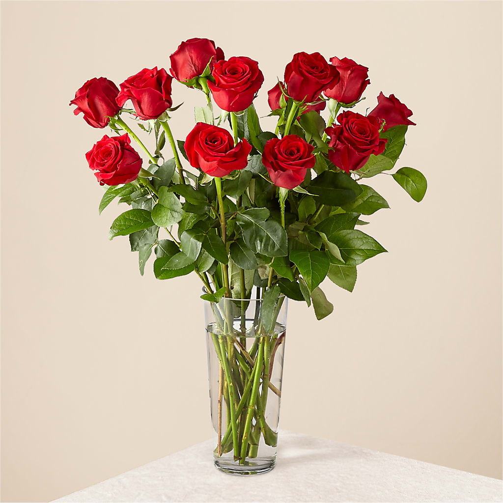 Long Stem Red Rose Bouquet – MAGGIE'S FLORIST AND GIFTS, Decatur AL