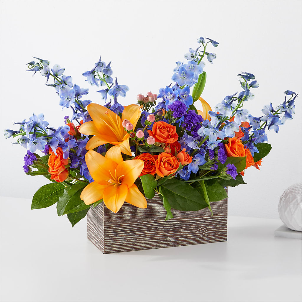 Radiant Citrus Box Bouquet – MAGGIE'S FLORIST AND GIFTS, Decatur AL