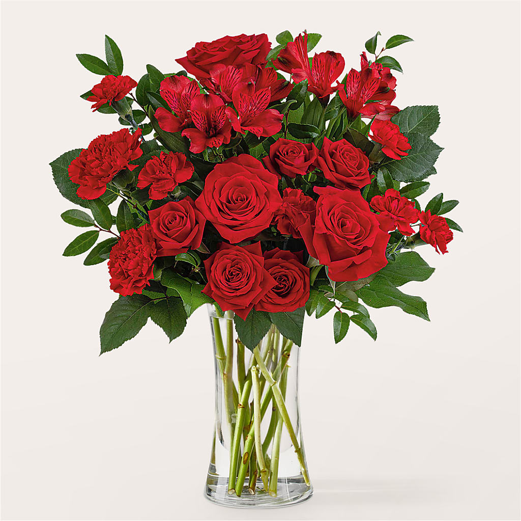 Brilliant Ruby Bouquet – MAGGIE'S FLORIST AND GIFTS, Decatur AL