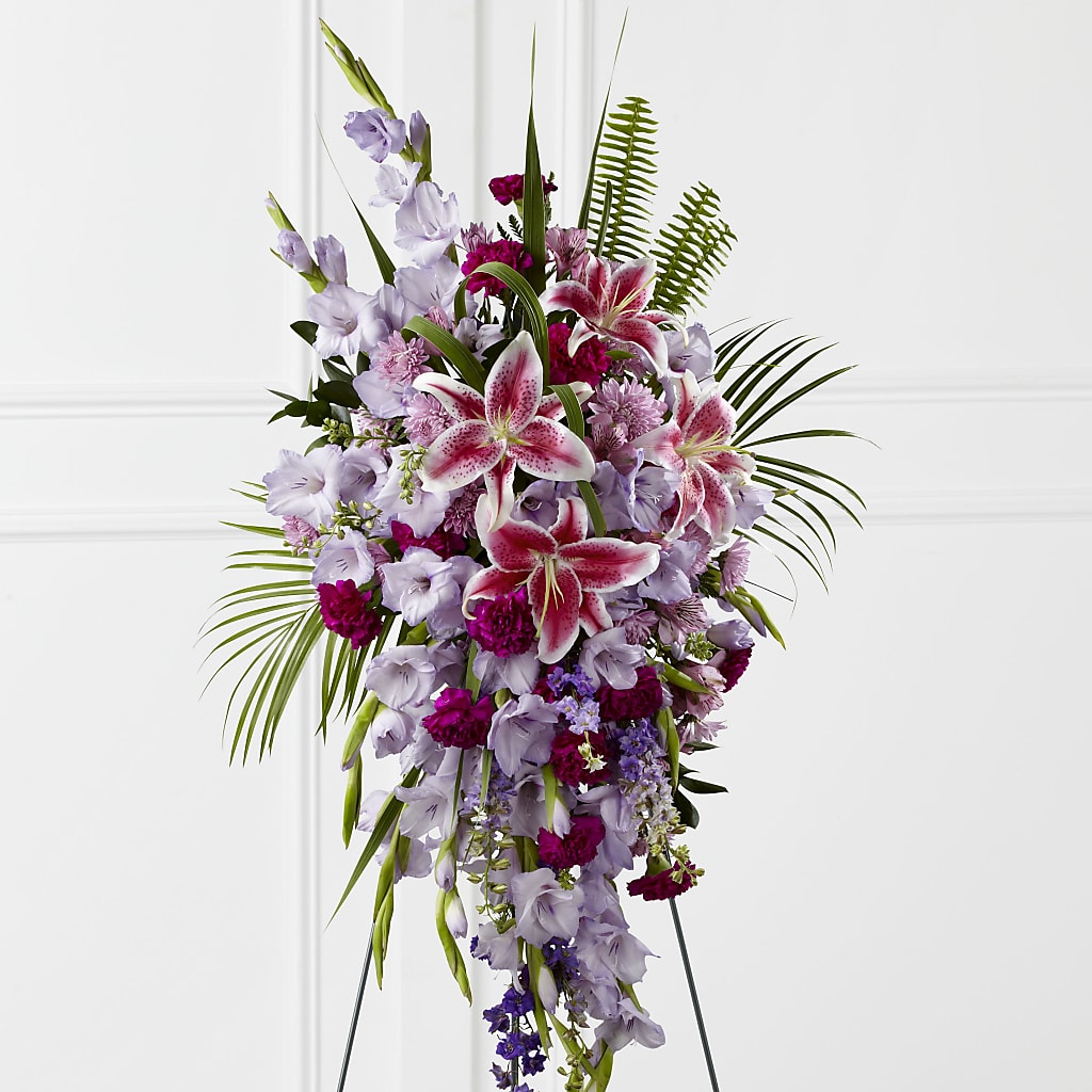 Tender Touch Standing Spray – MAGGIE'S FLORIST AND GIFTS, Decatur AL