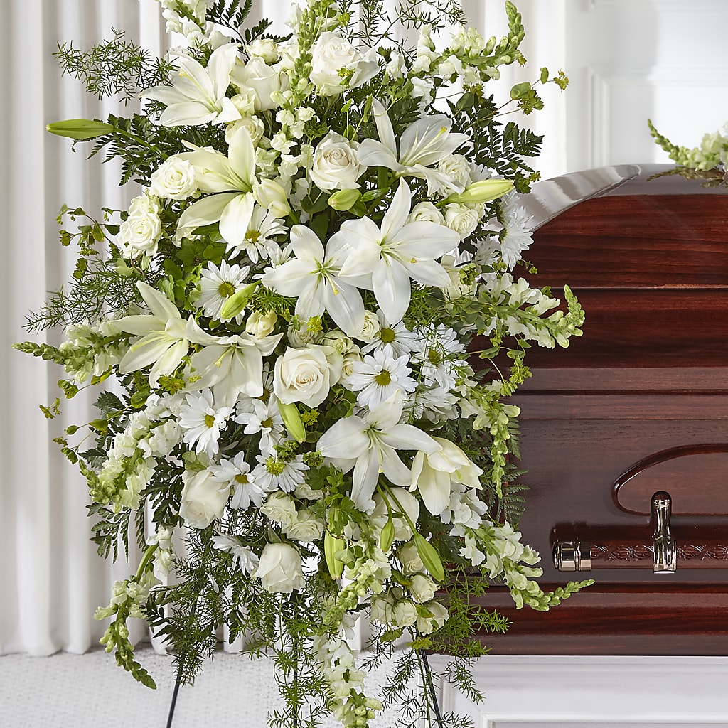 Loving Thoughts Standing Spray – MAGGIE'S FLORIST AND GIFTS, Decatur AL