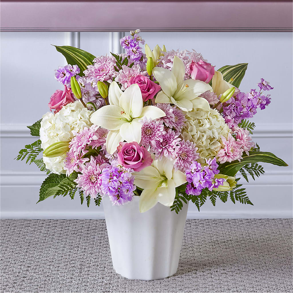 Heaven Sent Floor Basket – MAGGIE'S FLORIST AND GIFTS, Decatur AL