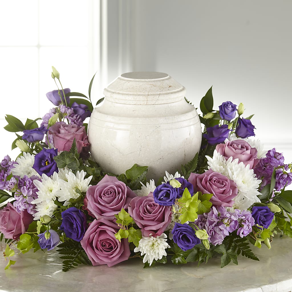 Blooming Sympathy Cremation Adornment – MAGGIE'S FLORIST AND GIFTS, Decatur AL