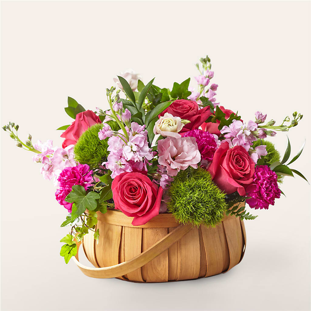Radiance in Bloom Basket – MAGGIE'S FLORIST AND GIFTS, Decatur AL