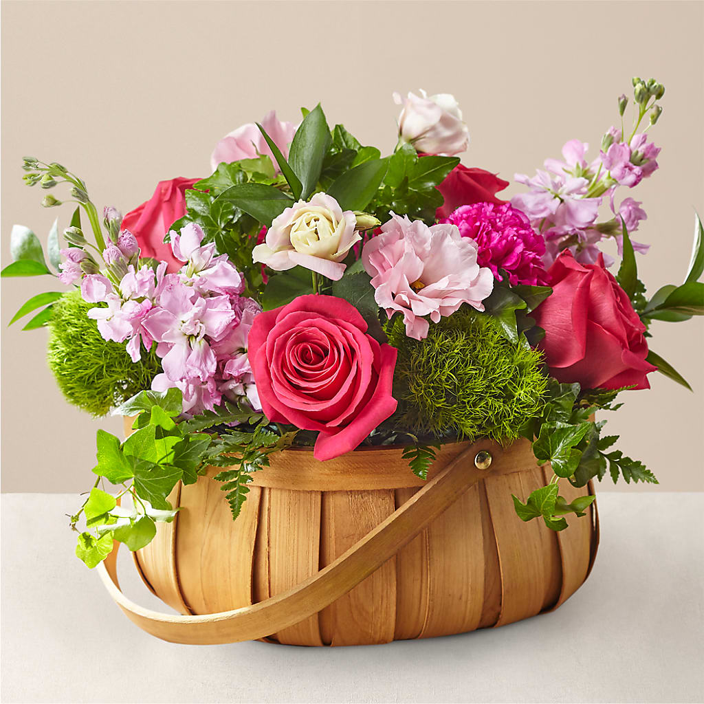 Radiance in Bloom Basket – MAGGIE'S FLORIST AND GIFTS, Decatur AL
