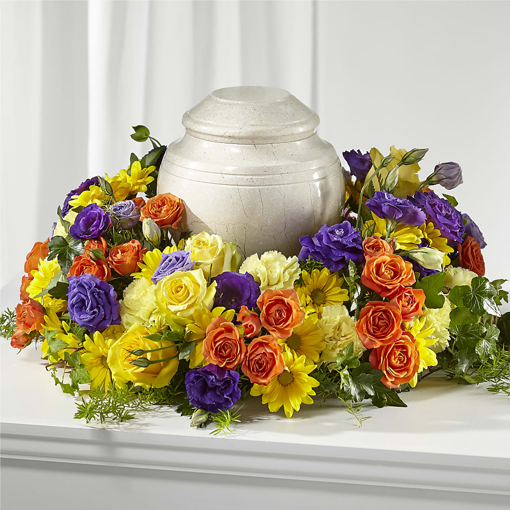Blossoms of Remembrance Cremation Adornment – MAGGIE'S FLORIST AND GIFTS, Decatur AL