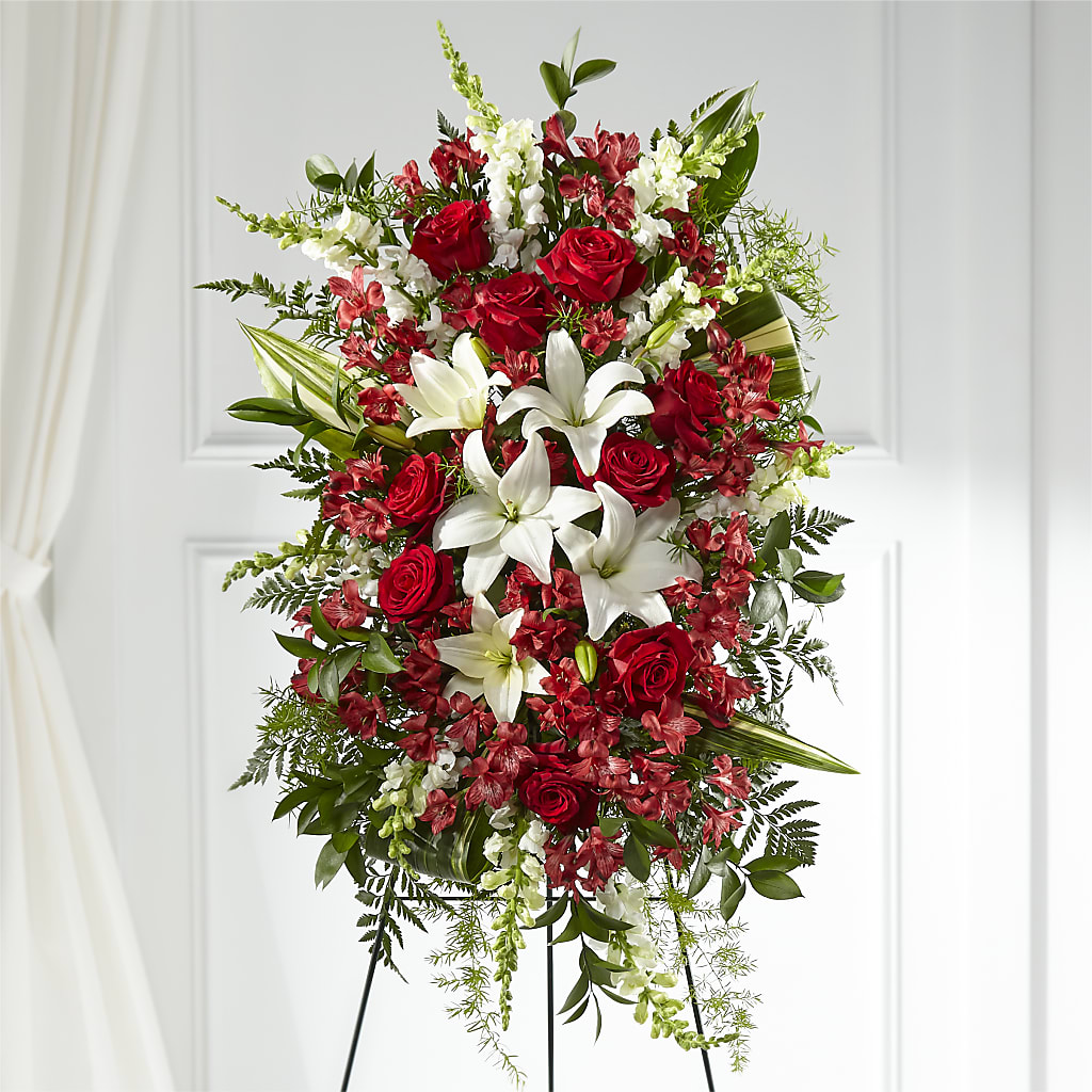 Everlasting Memory Standing Spray – MAGGIE'S FLORIST AND GIFTS, Decatur AL