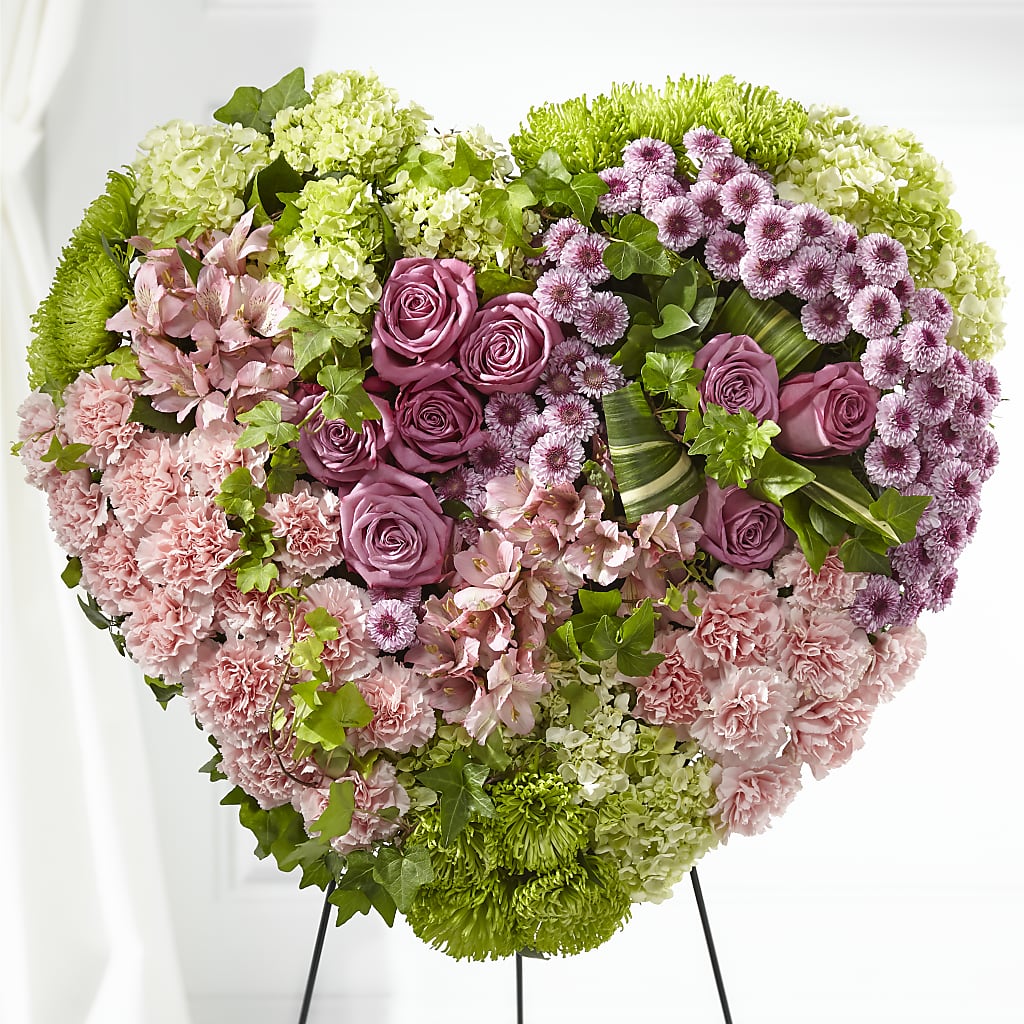 Heartwarming Standing Heart – MAGGIE'S FLORIST AND GIFTS, Decatur AL