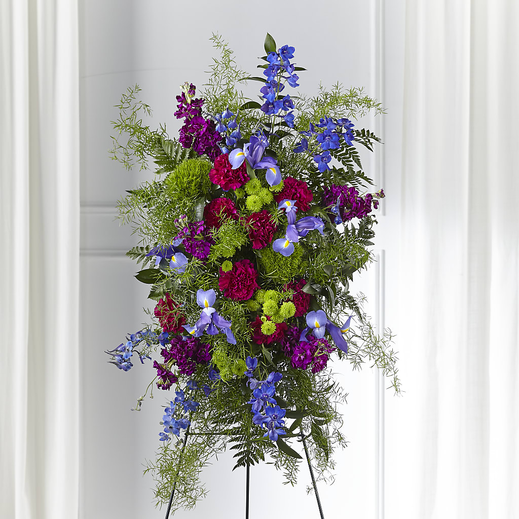 Heavenly Skies Standing Spray – MAGGIE'S FLORIST AND GIFTS, Decatur AL