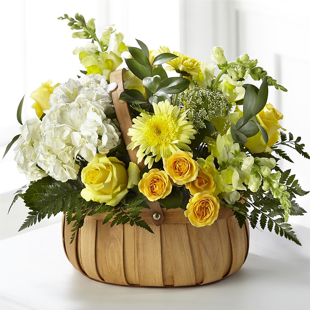 Rustic Remembrance Basket – MAGGIE'S FLORIST AND GIFTS, Decatur AL