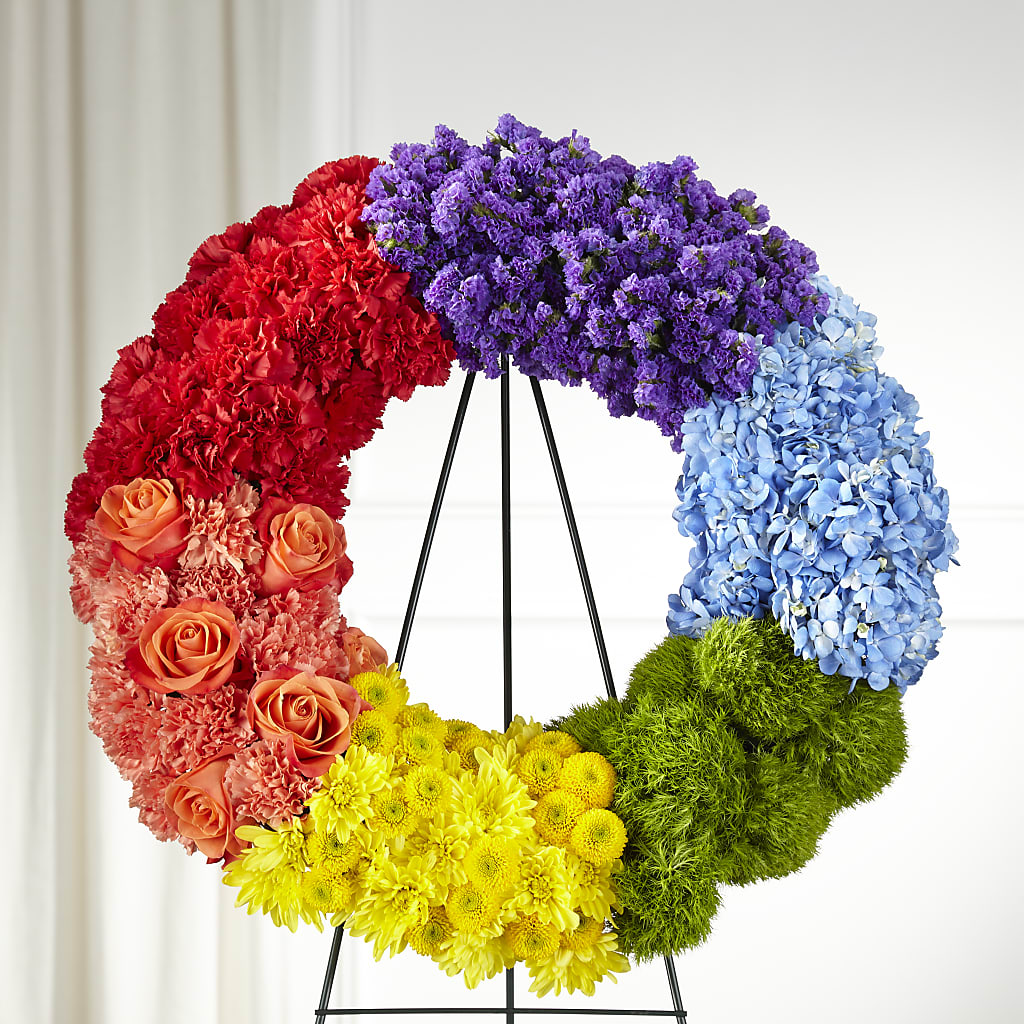 Circle of Love Wreath – MAGGIE'S FLORIST AND GIFTS, Decatur AL