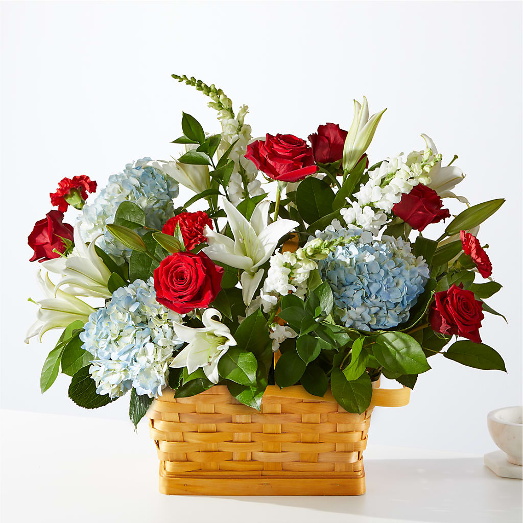 Greater Glory Basket – MAGGIE'S FLORIST AND GIFTS, Decatur AL