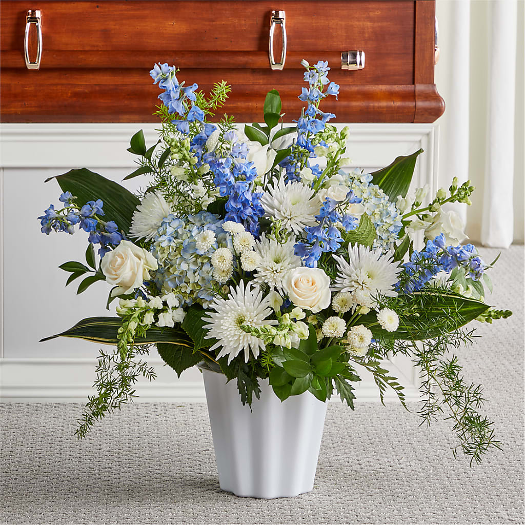 Everlasting Memories Floor Basket – MAGGIE'S FLORIST AND GIFTS, Decatur AL