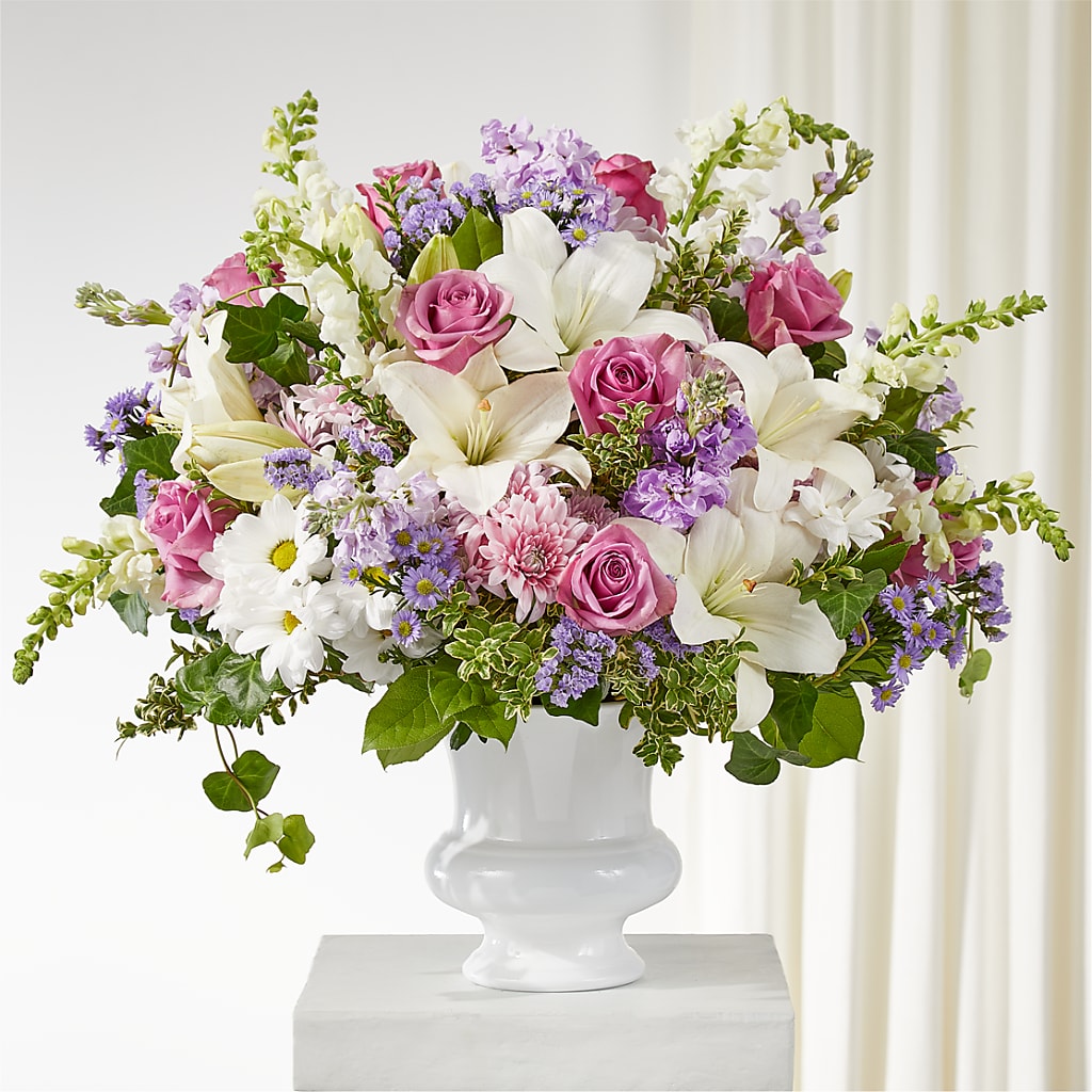 Remarkable Life Urn Arrangement – MAGGIE'S FLORIST AND GIFTS, Decatur AL