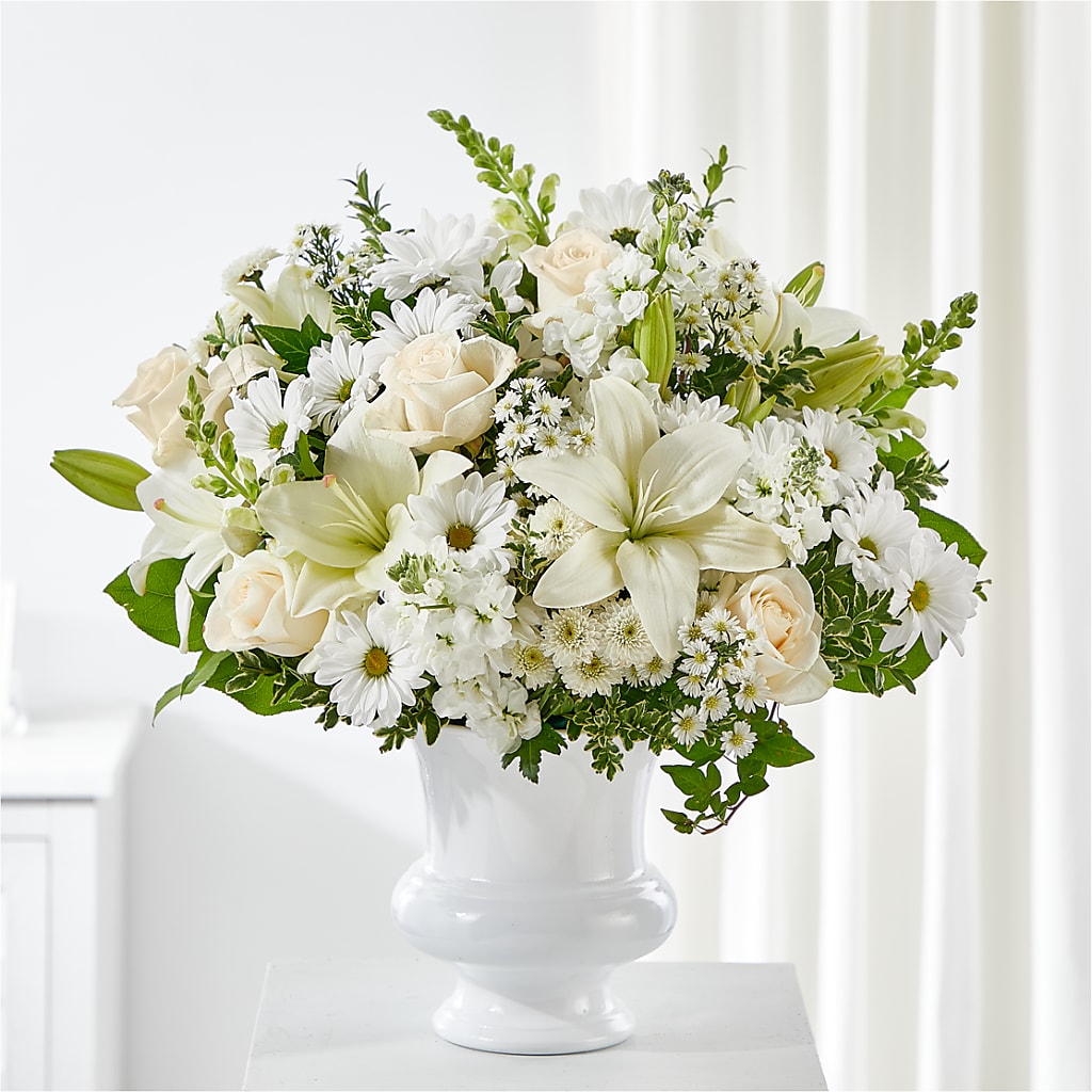 Uplifting Urn Arrangement – MAGGIE'S FLORIST AND GIFTS, Decatur AL