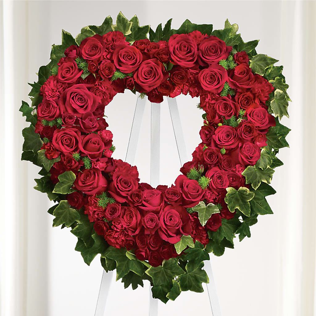 Wholehearted Standing Spray – MAGGIE'S FLORIST AND GIFTS, Decatur AL