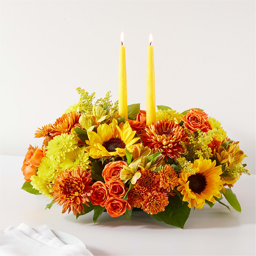 Autumn Harmony Centerpiece – MAGGIE'S FLORIST AND GIFTS, Decatur AL
