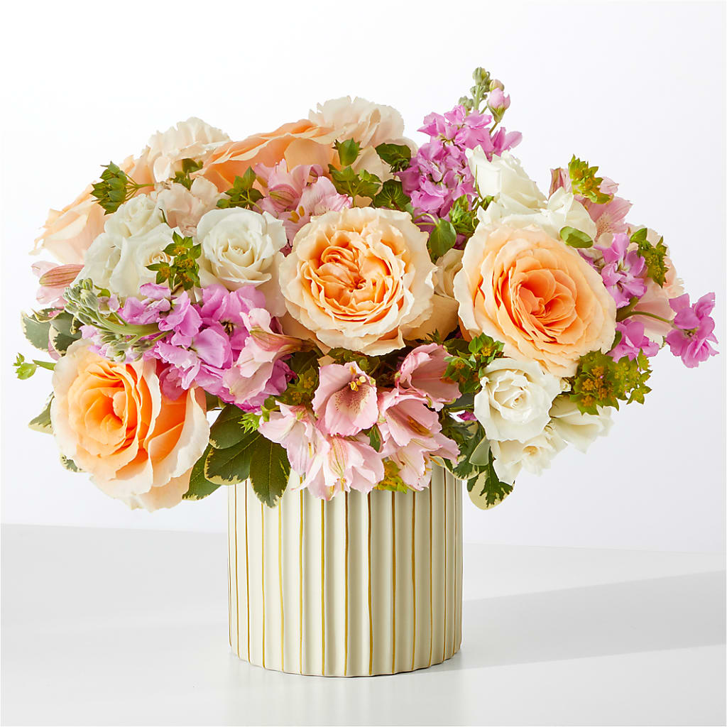 Paradise Bouquet with Ivory Vase – MAGGIE'S FLORIST AND GIFTS, Decatur AL