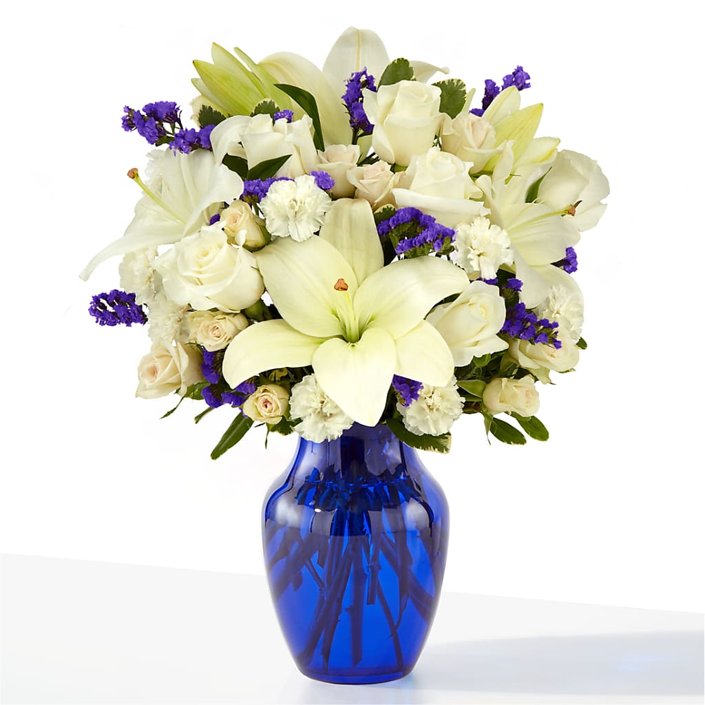 Sapphire Rush Bouquet – MAGGIE'S FLORIST AND GIFTS, Decatur AL