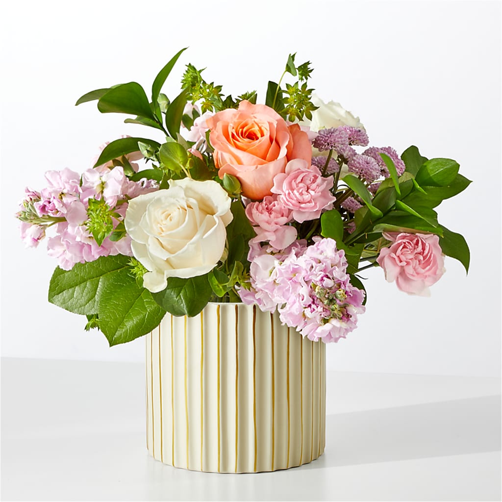French Market Bouquet with Ivory Vase – MAGGIE'S FLORIST AND GIFTS, Decatur AL