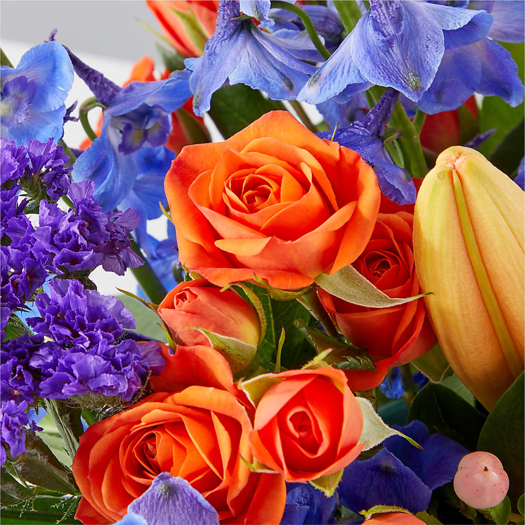Radiant Citrus Box Bouquet – MAGGIE'S FLORIST AND GIFTS, Decatur AL