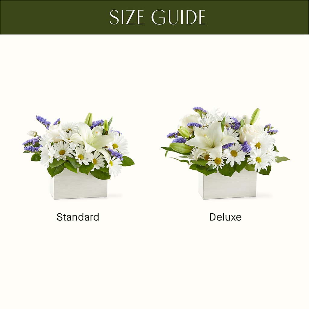 Beyond Blue Box Bouquet – MAGGIE'S FLORIST AND GIFTS, Decatur AL