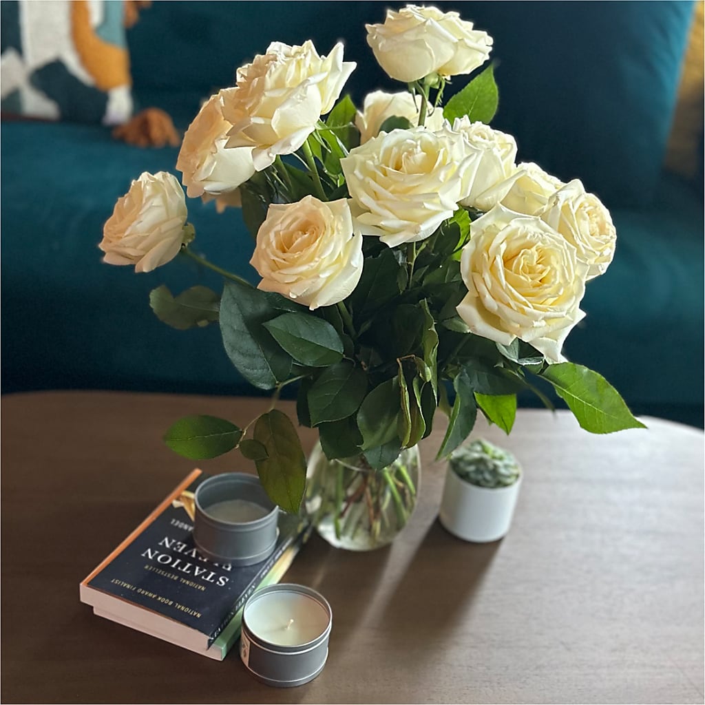 Long Stem Yellow Rose Bouquet – MAGGIE'S FLORIST AND GIFTS, Decatur AL
