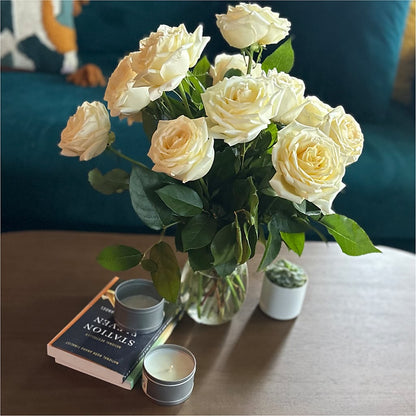 Long Stem Yellow Rose Bouquet – MAGGIE'S FLORIST AND GIFTS, Decatur AL