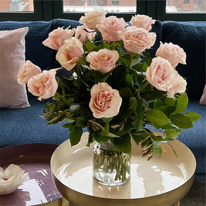 Long Stem Pink Rose Bouquet – MAGGIE'S FLORIST AND GIFTS, Decatur AL