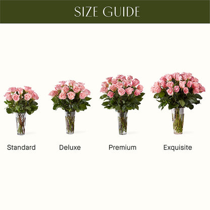 Long Stem Pink Rose Bouquet – MAGGIE'S FLORIST AND GIFTS, Decatur AL