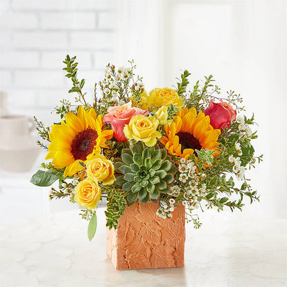 Sunflower Season Bouquet – MAGGIE'S FLORIST AND GIFTS, Decatur AL