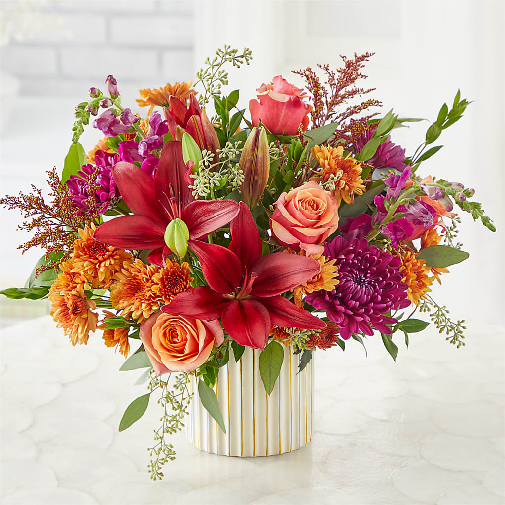 Burgundy Landscape Bouquet – MAGGIE'S FLORIST AND GIFTS, Decatur AL