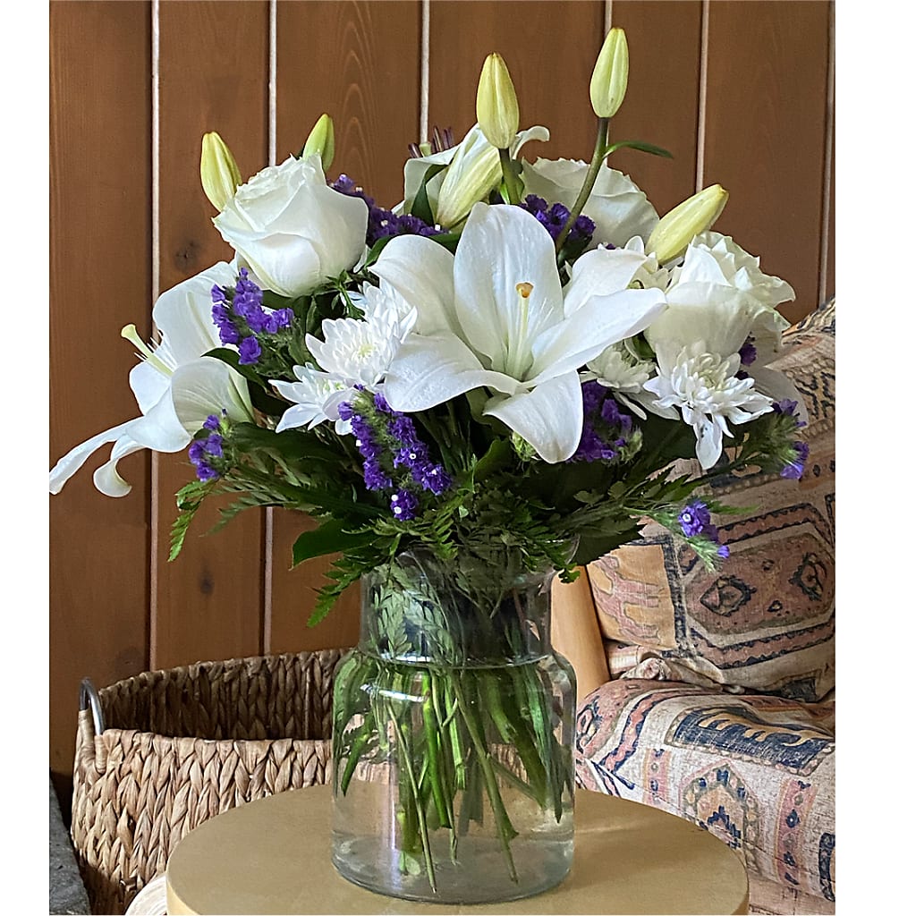 Beyond Blue Bouquet – MAGGIE'S FLORIST AND GIFTS, Decatur AL