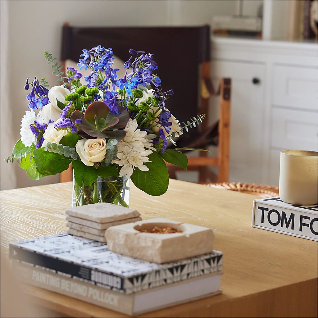 Cerulean Waves Bouquet – MAGGIE'S FLORIST AND GIFTS, Decatur AL