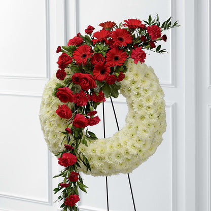 Graceful Tribute Wreath – MAGGIE'S FLORIST AND GIFTS, Decatur AL