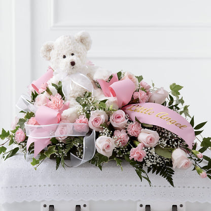 Touch of Sympathy Casket Spray – MAGGIE'S FLORIST AND GIFTS, Decatur AL