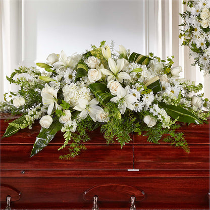 Abundance Casket Spray – MAGGIE'S FLORIST AND GIFTS, Decatur AL