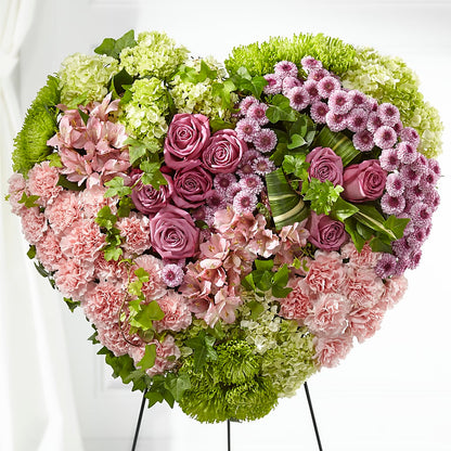 Heartwarming Standing Heart – MAGGIE'S FLORIST AND GIFTS, Decatur AL