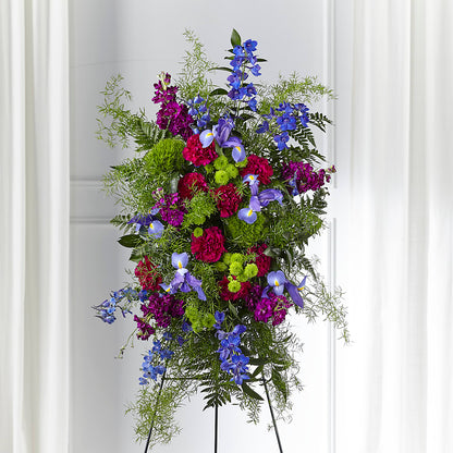 Heavenly Skies Standing Spray – MAGGIE'S FLORIST AND GIFTS, Decatur AL