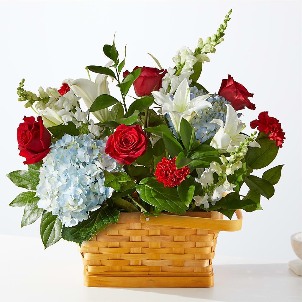 Greater Glory Basket – MAGGIE'S FLORIST AND GIFTS, Decatur AL