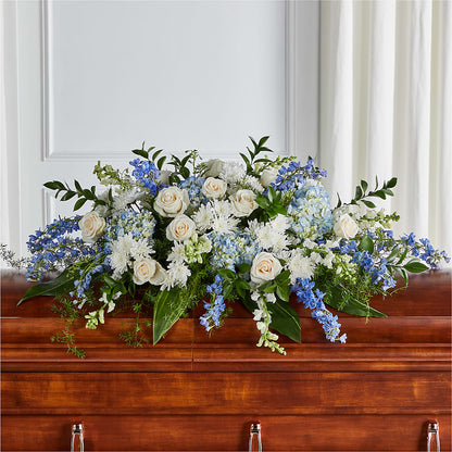 Timeless Essence Casket Spray – MAGGIE'S FLORIST AND GIFTS, Decatur AL