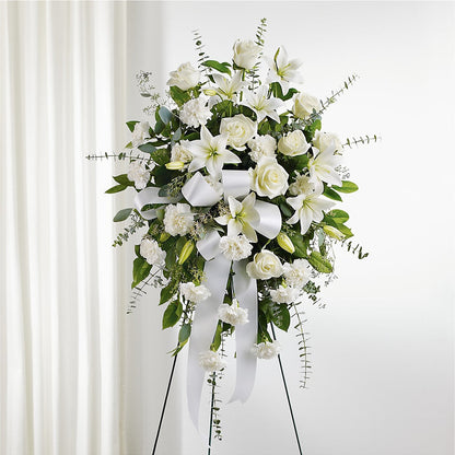 With Care Standing Spray – MAGGIE'S FLORIST AND GIFTS, Decatur AL