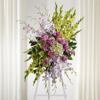 Lasting Legacy Standing Spray – MAGGIE'S FLORIST AND GIFTS, Decatur AL