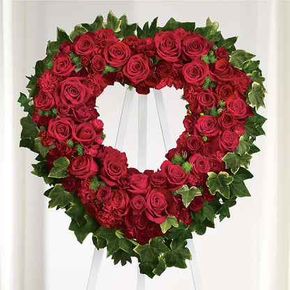 Wholehearted Standing Spray – MAGGIE'S FLORIST AND GIFTS, Decatur AL