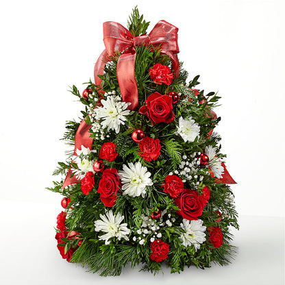 Sapin de Noël festif