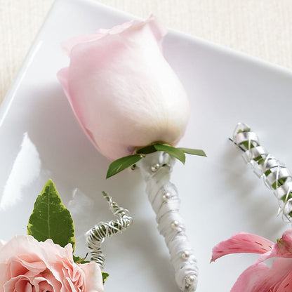 Pink Rose Boutonniere – MAGGIE'S FLORIST AND GIFTS, Decatur AL