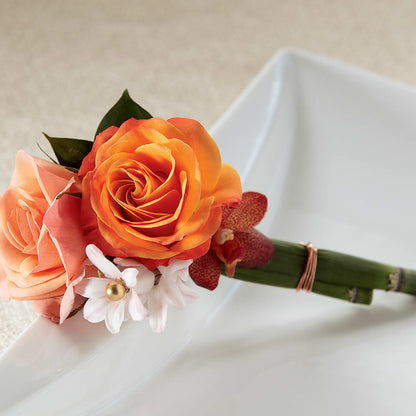 Sunset Dream Boutonniere – MAGGIE'S FLORIST AND GIFTS, Decatur AL