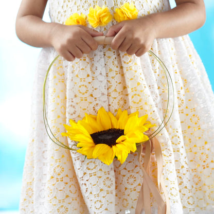 Sweet Sunshine Flower Girl Bouquet – MAGGIE'S FLORIST AND GIFTS, Decatur AL